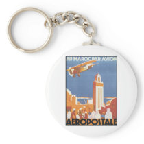 Aeropostale Au Maroc Par Avion Keychains