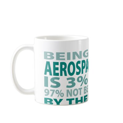 Aerospace Engineer 3% Talent Mugs by sciencewillprevail