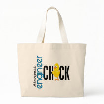 Aerospace Engineer Chick Canvas Bags
