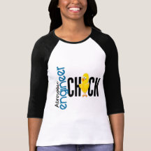 Aerospace Engineer Chick Tshirts