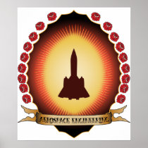 Aerospace Engineering Mandorla Poster