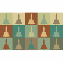 Aerospace Engineering Pop Art photo sculptures