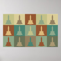 Aerospace Engineering Pop Art Poster