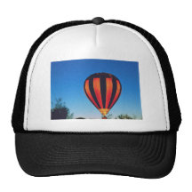 Aerostación en la parte posterior de la salida gorra