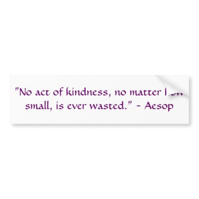 Aesop Bumper Sticker by mjdreamer