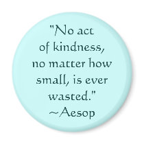 Aesop Kindness Quote Magnet