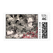 Aesop The Wolf and the Lamb Fable Abstract Postage