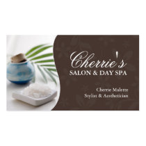 Aesthetician Business Cards
