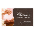 Aesthetician Business Cards business cards