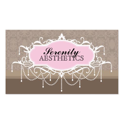 Aesthetics Business Card (front side)
