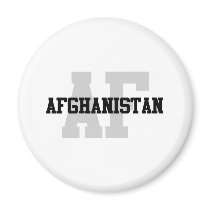 AF Afghanistan Fridge Magnets