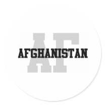 AF Afghanistan Stickers