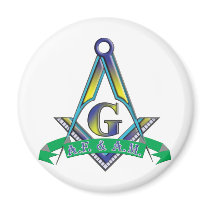 AF & AM magnets by masonicshop AF & AM magnets