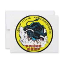 AF_Civil_Engineering_Prime_Beef_seal invitations by militaryshields AF_Civil_Engineering_Prime_Beef_seal invitations