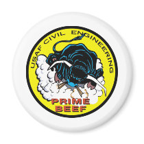 AF_Civil_Engineering_Prime_Beef_seal Refrigerator Magnets