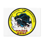 AF_Civil_Engineering_Prime_Beef_seal Postcard