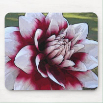 AF- Dazzling Dahlia Mousepad by patcallum AF- Dazzling Dahlia Mousepad