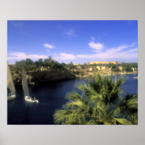 AF, Egypt, Upper Egypt, Aswan. River Nile, Posters