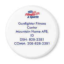 af fitness color, Gunfighter Fitness CenterMoun... Magnets