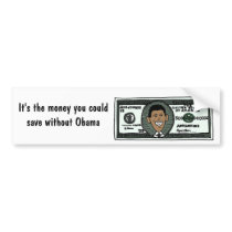AF- Funny Anti Obama Bumper Sticker