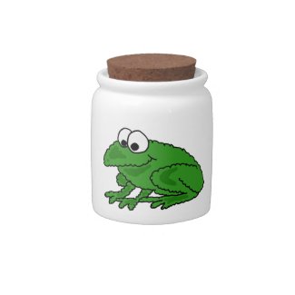 AF- Funny Frog Candy Jar