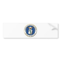 AF_Medical_Service_seal Bumper Sticker