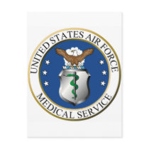 AF_Medical_Service_seal Postcards