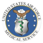 AF_Medical_Service_seal Stickers