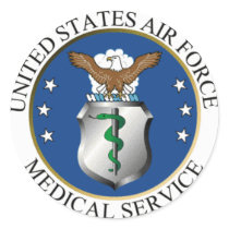 AF_Medical_Service_seal Stickers