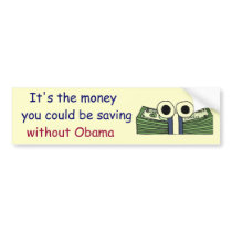 AF- Money saving without Obama bumper stickers