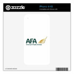 AFA Logo 2016 Skins For iPhone 4S