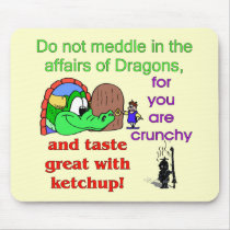 Affairs Of Dragons Mouse Pad