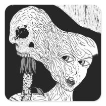 Affected v58 Sticker