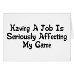 Affecting My Game Greeting Cards