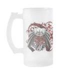 Affection Kissing Skulls Mug