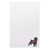 Affenpinscher BFF Personalized Stationery