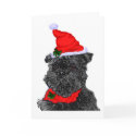 Affenpinscher Christmas Greetings card