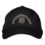 Affenpinscher Dad Embroidered Hats