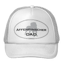 Affenpinscher Dad Mesh Hats