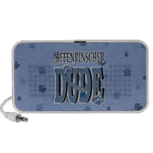 Affenpinscher DUDE Laptop Speakers