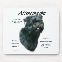 Affenpinscher History Design Mousepads