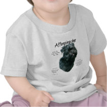 Affenpinscher History Design Tshirts