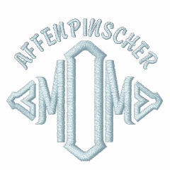 Affenpinscher Mom Gifts embroideredshirt