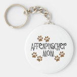Affenpinscher Mom Keychain