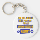 Affenpinscher mommy key chains