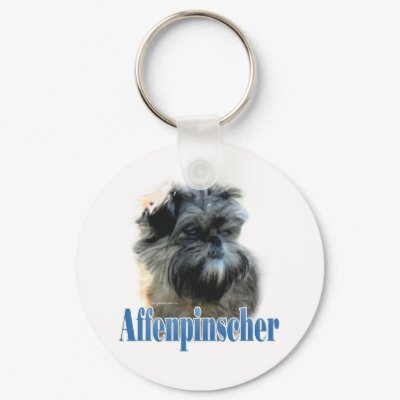 Affenpinscher Name Key Chains by GreyWolfCreation