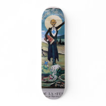 Affiche absinthe skateboards