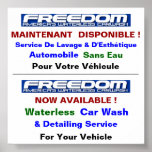 Lave Auto Sans Eau posters