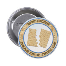 Affikomen Search and Rescue Pin