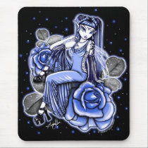 Affinity Blue Rose Fairy Mousepad